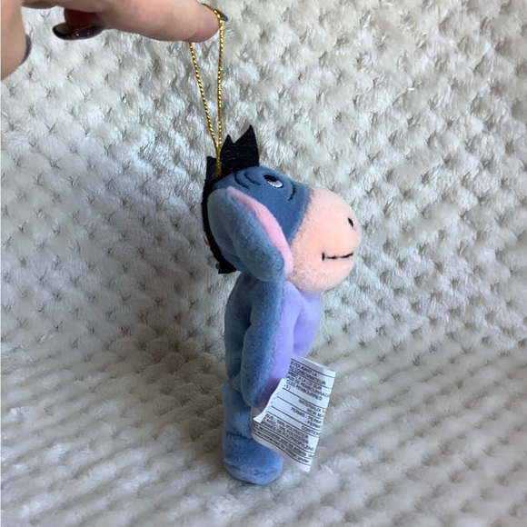 Disney Winnie the Pooh Plush Ornament Toy Set Pooh Rabbit Eeyore - Picture 9 of 11
